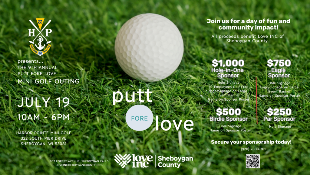 Putt Fore Love 2025 Flyer